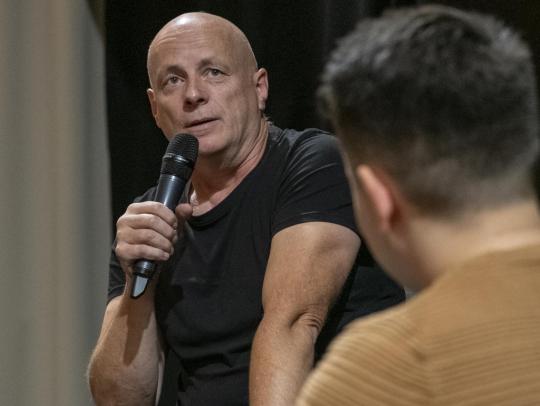 Buvári Tamás rendező és Csomán Sándor kritikus