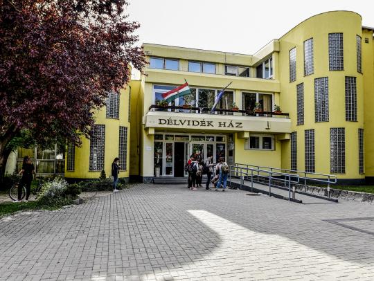A Délvidék Ház bejárata