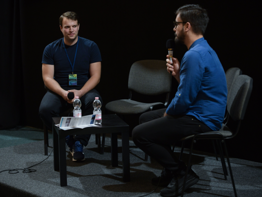 Szebeni Gábor, a Lesen operatőre, Kutus Bence moderátor